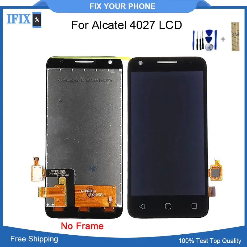 Для Alcatel One Touch Pixi 3 4 5 4027D 4027X OT4027 4027 OT5017 OT5017E OT5017D ЖК дисплей кодирующий