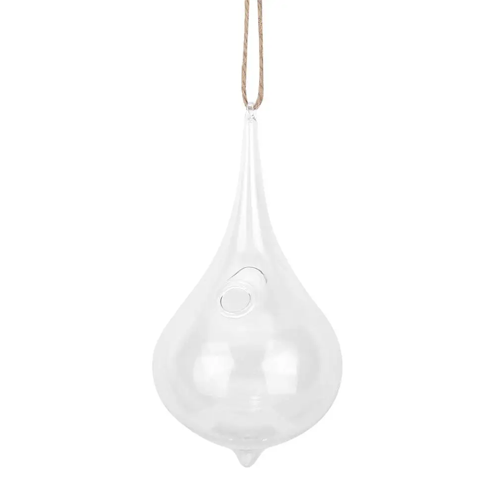 Zerodis подвесная каплевидная веревка стеклянная ваза-шар террариум для воздушных растений кашпо для суккулентных растений домашний декор