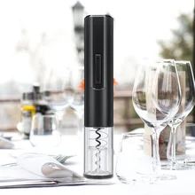 Бытовой Электрический автоматический открывалка для бутылок красного вина Изысканный пластиковый открывалка для бутылок с одной кнопкой фольга резак подарок для друзей