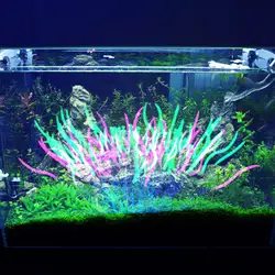 Аквариум силиконовый моделирование Искусственные растения для аквариума поддельные Коралл Подводные водная морской орнамент из анимона