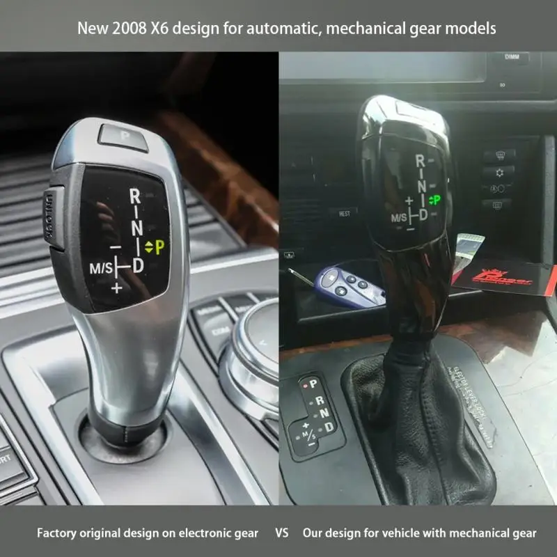 Для BMW модификация автомобиля LHD автоматическая светодиодная ручка переключения