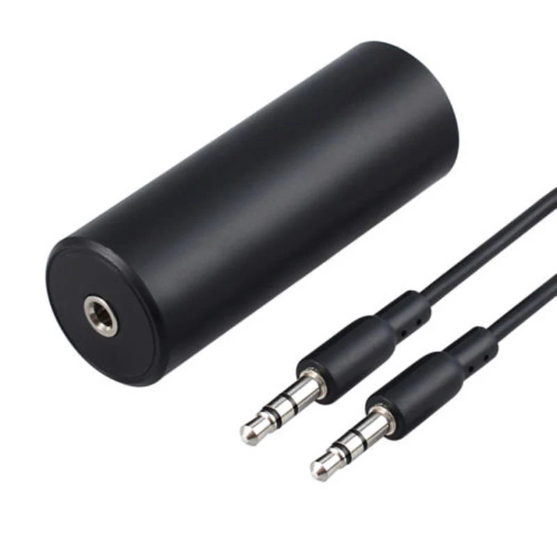 

1pc 3.5mm jack Audio Cable Ground Loop Noise Isolator Filter For Car Audio System Home Stereo Eliminate Interference
