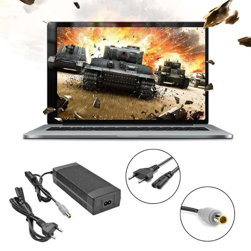 

Hot EU Plug 20V 4.5A AC Power Adapter DC7.9x5.5mm Replacement Charger with Pin for Lenovo Thinkpad T420 Laptop Notebook