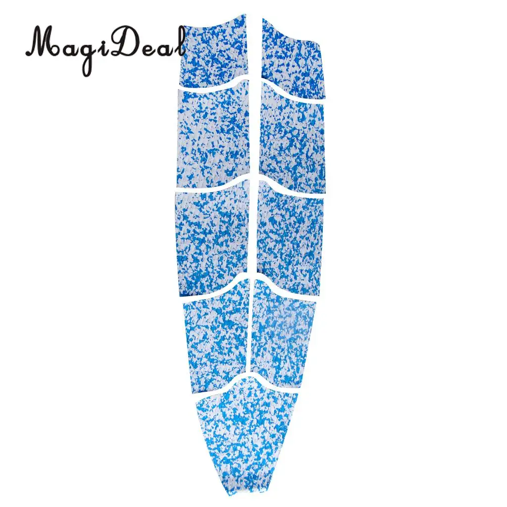 Durable 9 Piece Surfboard Traction Pads Ultra light Diamond Grooved EVA