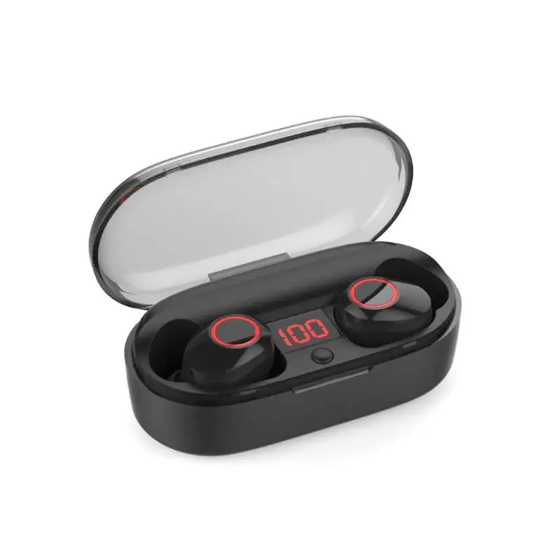 

VODOOL J29 TWS True Mini Bluetooth Earphones Wireless Stereo Earbuds Headset with Microphone Charging Box Wireless Headphones