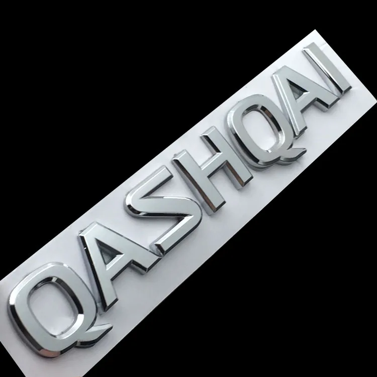 Jdm автомобильные стикеры и наклейки для Nissan Qashqai буквы эмблема значок Логотип