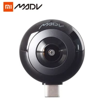 Xiaomi Madv Mini 13mp Cmos сенсор 360 градусов панорамная камера Vr для huawei Android Smart Mobile Poco Phone Pocophone F1 type C