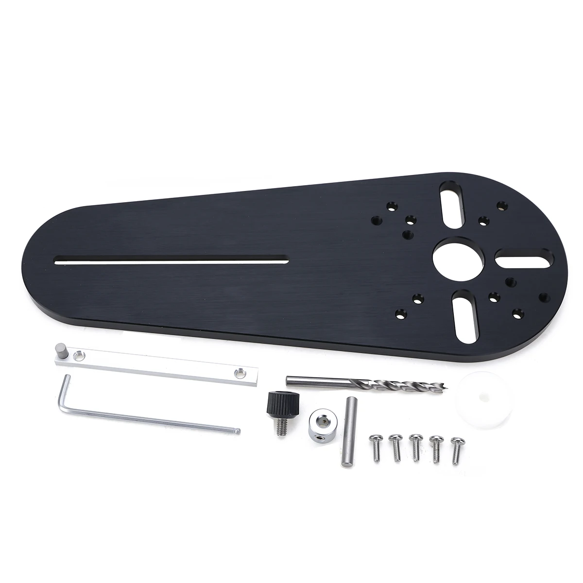 

New Circle Cutting Jig Electric Trimmer/Router Woodworking Milling Circle Groove DIY Hand Tools Set