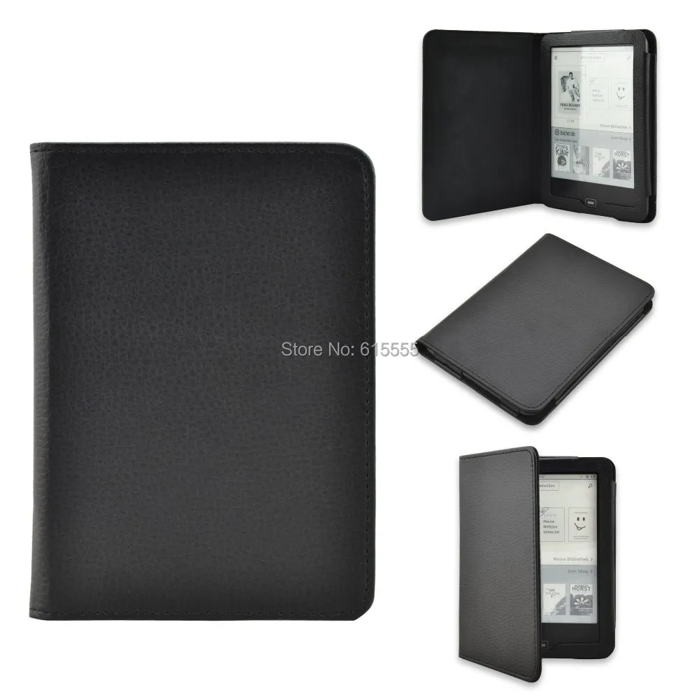 Кожаный чехол GLIGLE book style для e reader Tolino Vision 1 2 3 Защитная пленка экрана сенсорная