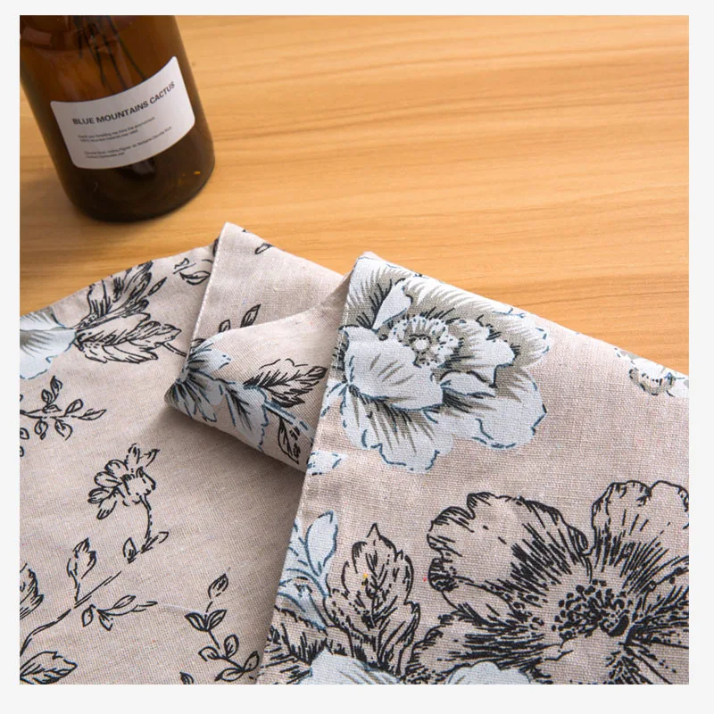 100% Linen Chemin Camino De Mesa Art Cabinet Strip Cover A Piece Of Cloth Modern Concise Table Mariage Runner Weding Decoration