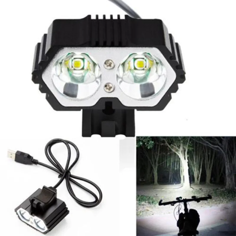 

2000lm/4000lm XML T6 LED Bike Bicycle Head Lamp Light Headlight Cycling Torch