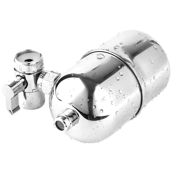 

Faucet Mount Water Filter, 5-Layer Mineralclear Filtration With 320-Gallon Easy 1-Click Installation 2L/Min High Flowing-Velo