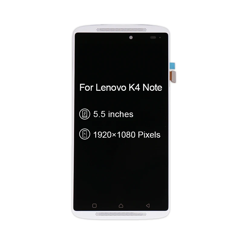 10 шт./лот для Lenovo K4 Note A7010 K51c78 ЖК дисплей сенсорный экран дигитайзер + рамка панель