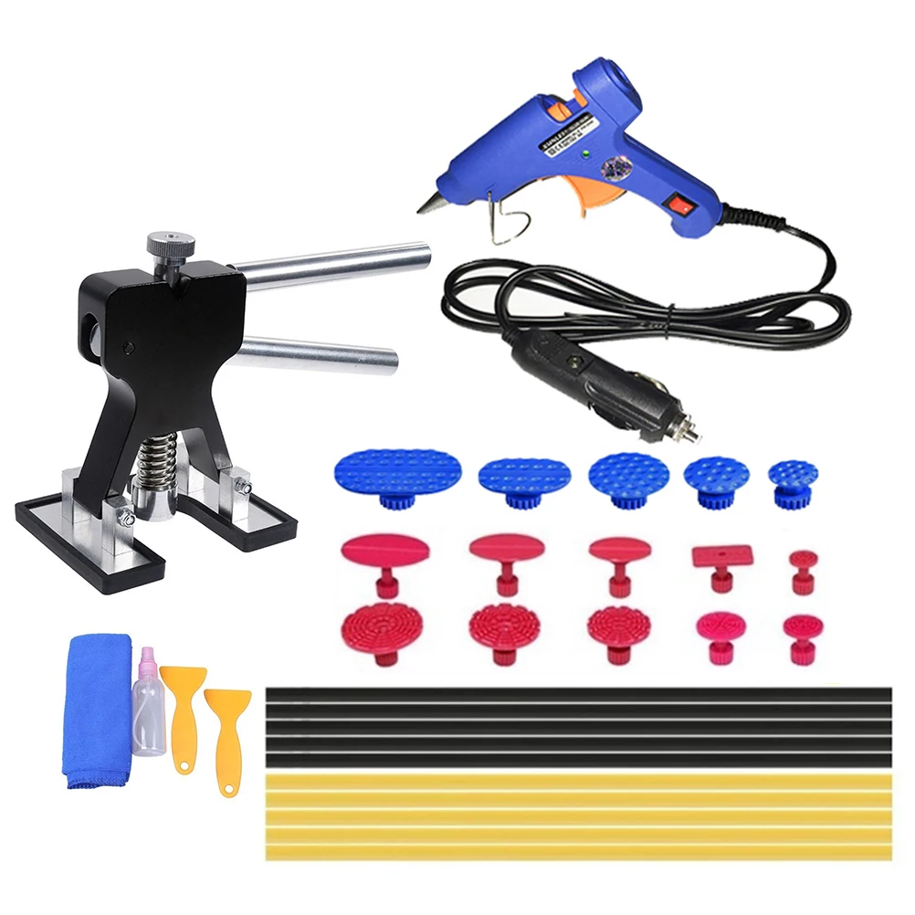 

31pcs Multifunctional Sheet Metal Sag Repair Kit Car Bump Repair Tool Sink Pit Repair Set for Washing Machines Refrigerators