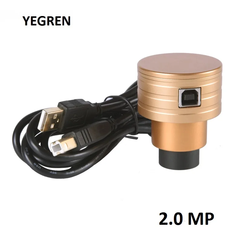 2MP USB Digital Eyepiece Camera Lens Electronic Ocular for Photography Astronomic Telescope Microscope 2.0 MP Image Sensor