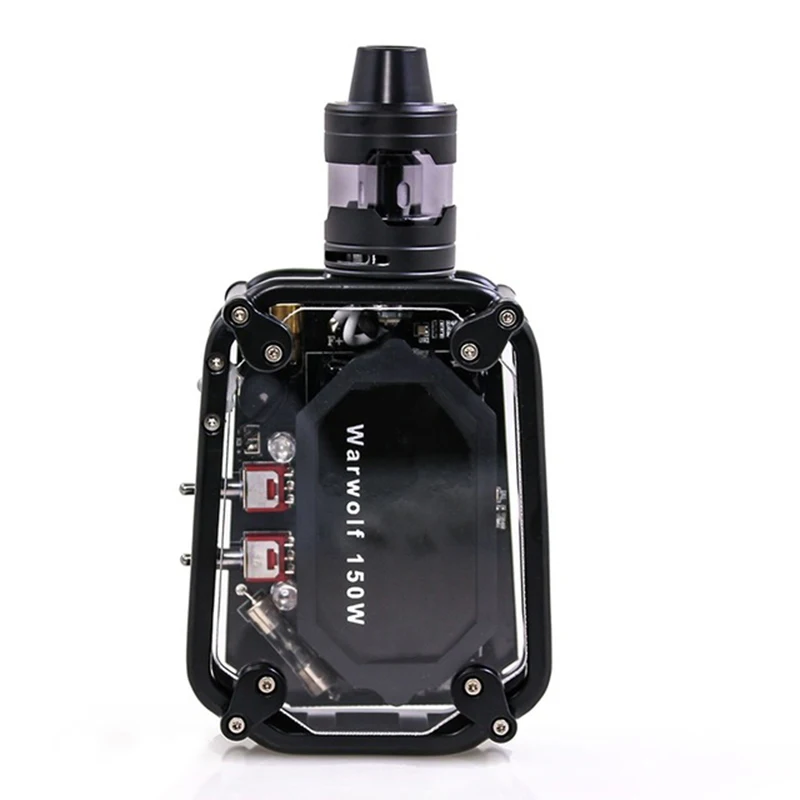 

Electronic Cigarette Kit 2200mAh battery 50w 100w 150w vape mod Laser Box Mod 510 Thread vaper