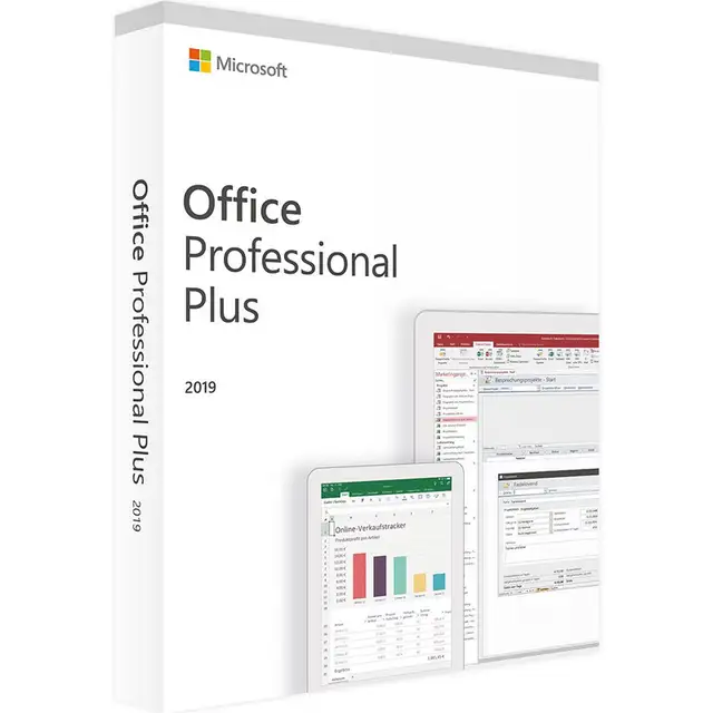 Microsoft Office 2019 Professional Plus License 1 Device Windows