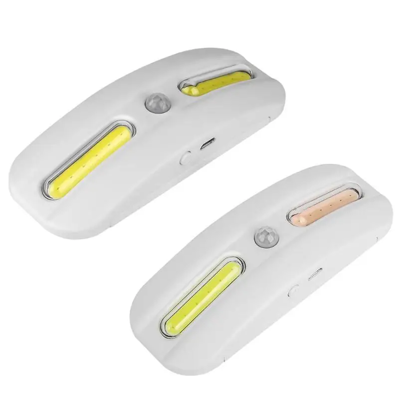 

Cordless COB LED Night Light Body Motion Sensor Rechargeable Hallway Corridor Closet Lamp Bedside Lamp