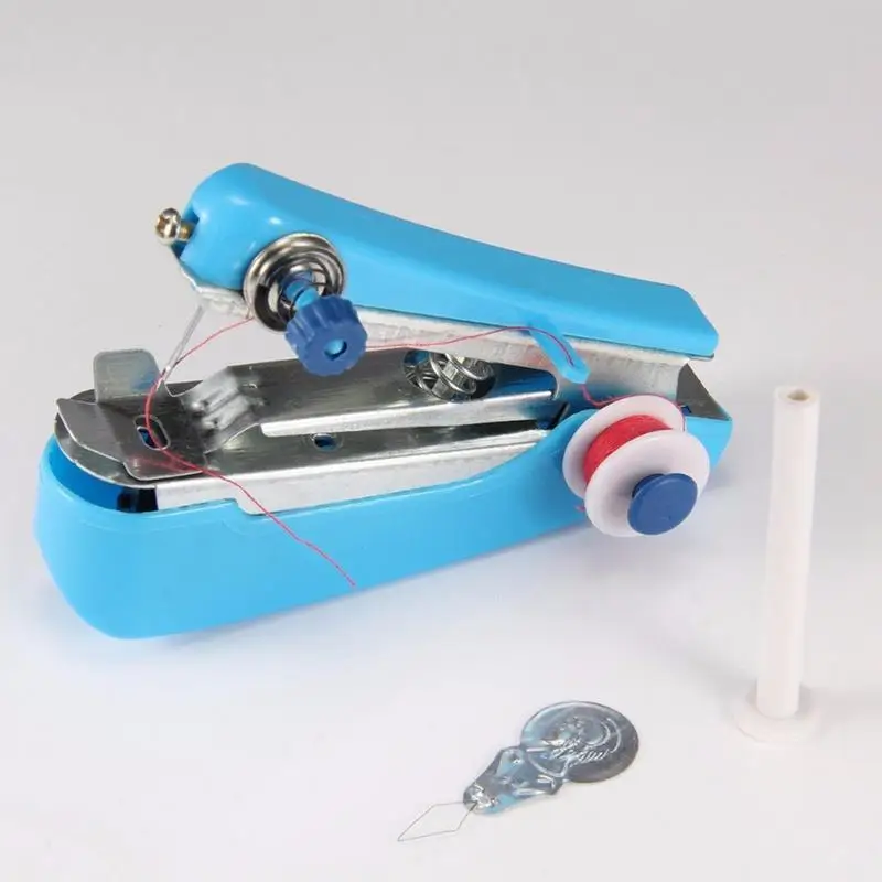

Mini Manual Sewing Machine Simple Operation Portable Sewing Tools Sewing Cloth Fabric Handy Needlework Tool #YO