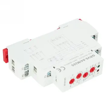

GRV8-04 3-Phase Voltage Monitoring Relay Phase Sequence Phase Failure M265 3-phase 4-wire system High Quality