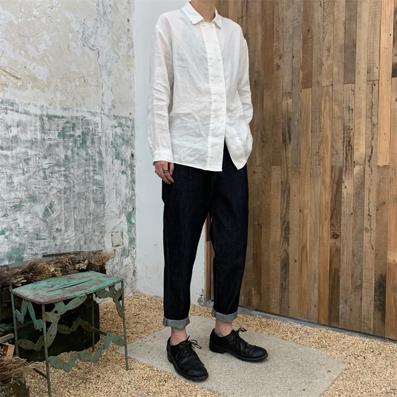 Harén Moda Denim Doble Verano La Oscuro Mujeres Q170 Navy Cintura Elástico Las Primavera Alta Floja Marea Blue 2019 De Azul Nueva Pantalones UwOxv