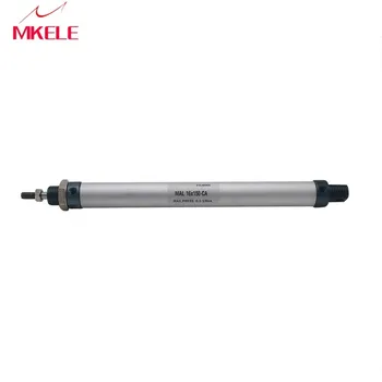 

Aluminum Alloy Cylinder Mal16-150-ca Mini Pneumatic Cylinder 150 Stroke Strong sealing Double Acting Type 16mm Bore