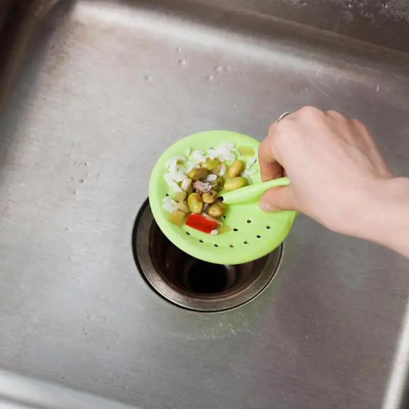 

1PC Flexible Anti-blockage Deodorant Kitchen Sink Strainer Filter Floor Drain Cover Kitchen Bathroom Hair Catcher Basin Stopper