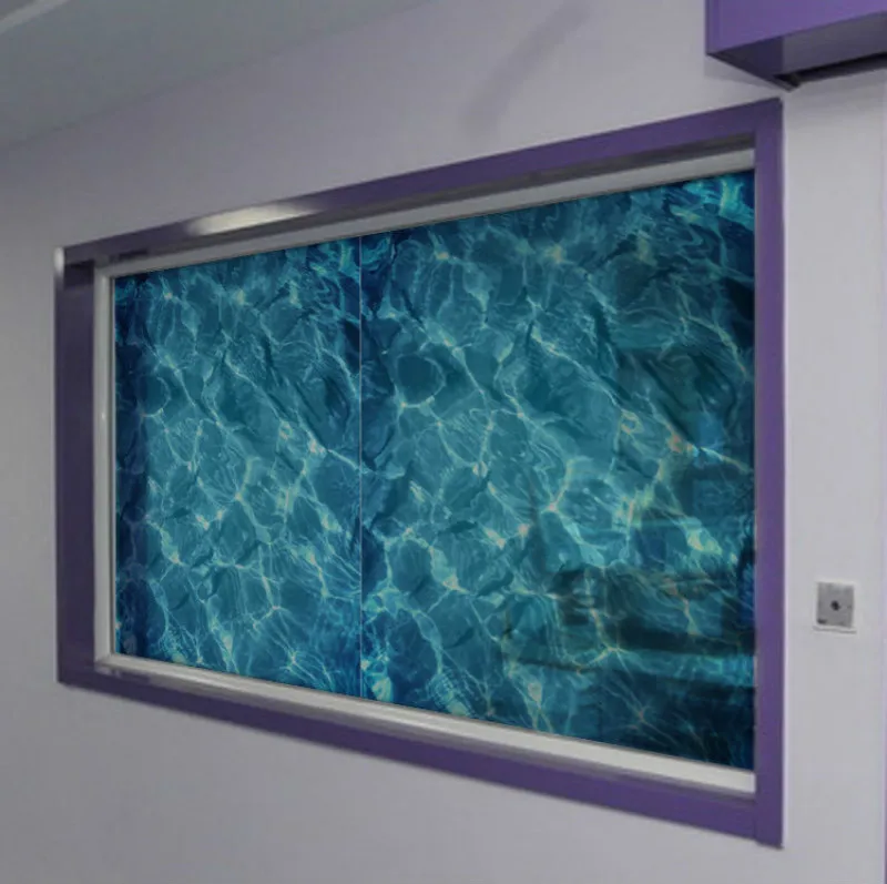 

Film Water Ripple Window Decal Privacy Glass Cover Home Shower Door Bedroom