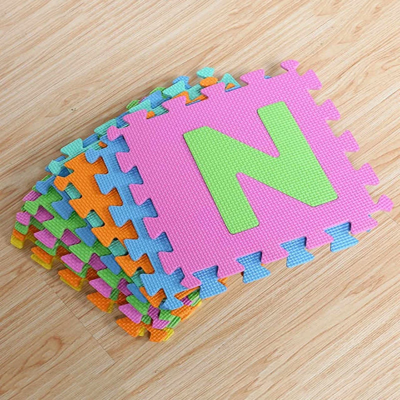 

26PCS Alphabet Letter EVA Foam Interlocking Puzzles Tiles Kids Play Floor Mat