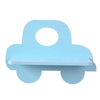 

1 Pc Shelf Rack Multiple Function Wooden DIY Wall Storage Racks Storage Organizer Hanging Decorations for Girls Boys