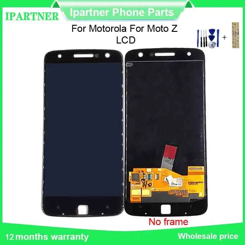 

For Motorola Moto Z Droid Edition XLTE xt1650 LCD Display and Touch Screen Digitizer Assembly Replacement