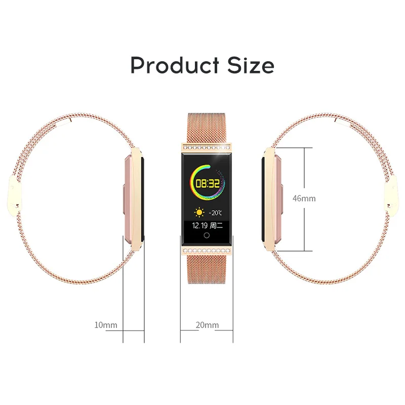 X11 Smart Bracelet Women Smart Watch Professional Ip68 Waterproof Fitness Tracker Heart Rate Blood Pressure Sports Smart Band
