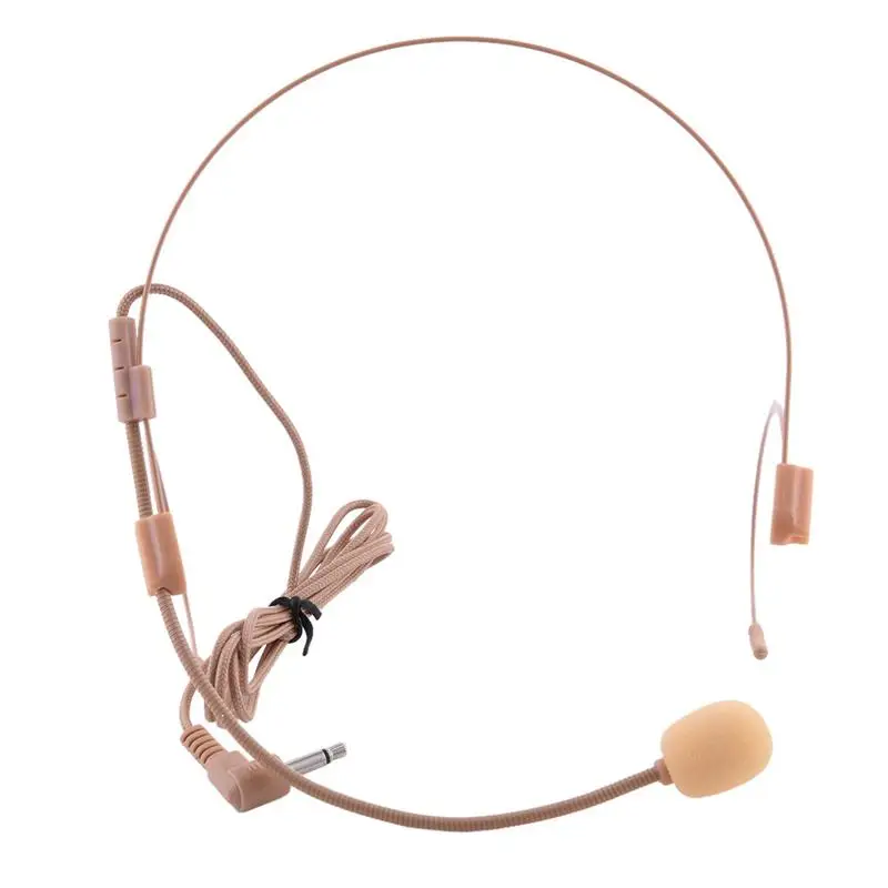 

3.5 Pins Condenser Wired Microphone Teacher Tour Interview Presentation Headset Microphone Clear Voice Drop Shipping