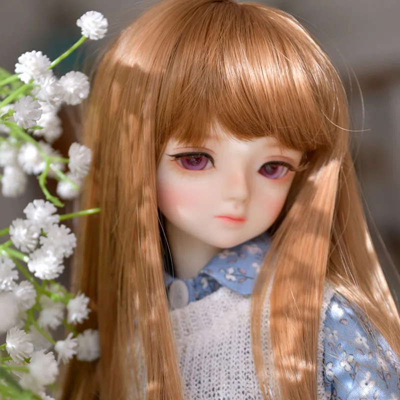 Кукла 1/4 Bjd Sd модная полимерная кукла Hodoo с макияжем подарок для маленькой девочки