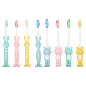 

4pcs Children Toothbrush Baby Children Kids Teeth Toothbrushes Dental Oral Care Tooth Brush Teeth Clean Brush for Kids