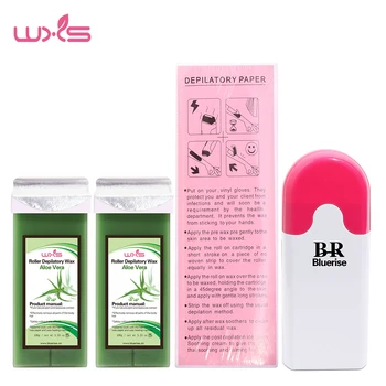 

Hair Removal Wax for Depilation Cream 100g Depilatory Wax Cartridge Roll-On Wax Strips Heater Machine Different Set Optional