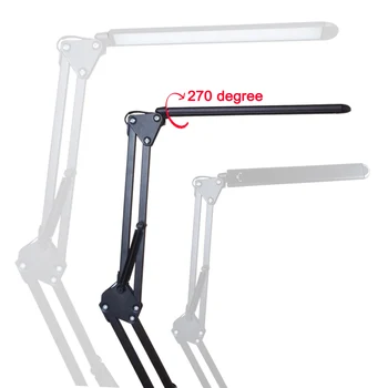 

Professional DC5V 6W Flexible Dimmable USB LED Desk Table Lamp Three Color Modes Reading Light