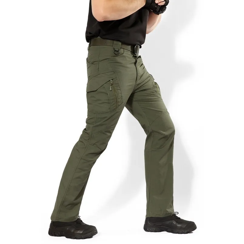 

Outdoor Military Tactical Waterproof Camouflage IX9 Pants Man Rip-Stop Camping Hiking Pants SWAT Army Combat Sports Trousers