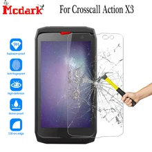 С уровнем твердости 9H закаленное Стекло для Crosscall экшн X3 Экран