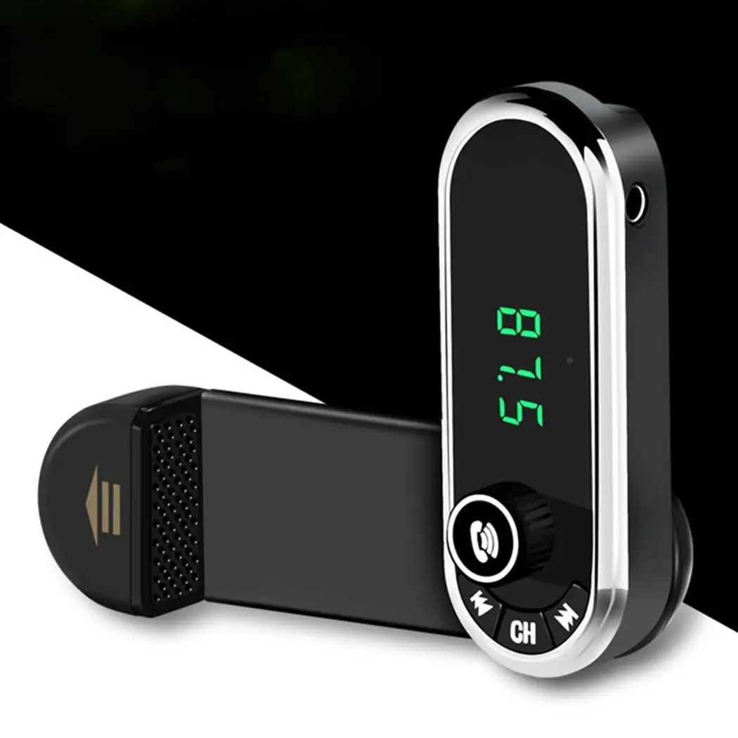 Автомобильный MP3-плеер Набор беспроводной связи по стандарту Bluetooth FM mp3/WMA передатчик Многофункциональность 5 м передатчик кронштейн для передатчика