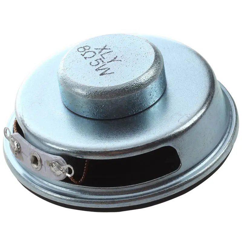 

50mm 2" Dia. Magnetic Type Aluminum Shell Round Speaker 8 Ohm 5W
