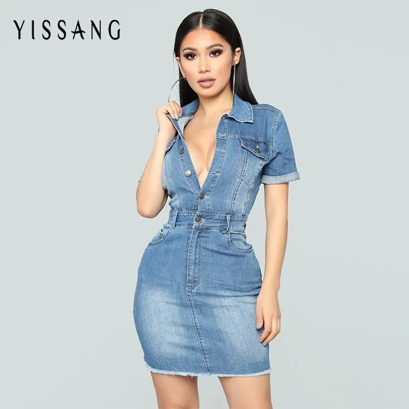 sexy jean dresses