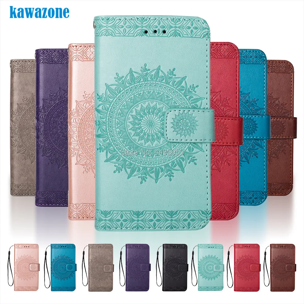 

Phone Etui Coque Cover Flip Case For Samsung Galaxy J5 2015 2016 2017 J500 J510 J530 with Soft TPU Totem print PU Leather Wallet