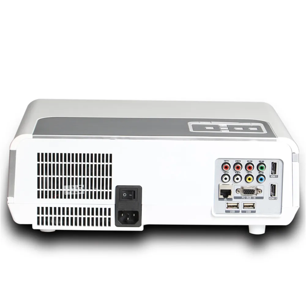 1080P Resolution 1280 x 800 Pixels 3600 Lumens Home Theater LED Projector