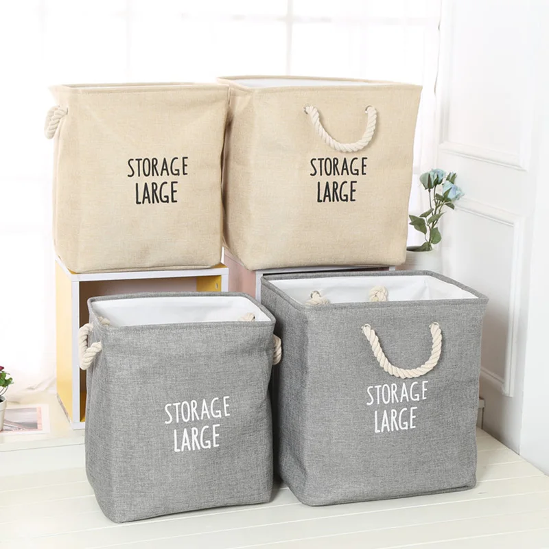 2019 جديد سلة الغسيل الاطفال لعبة الملابس القذرة منظم كبيرة طوي سلة الغسيل حقيبة المنزل الحمام سلة الغسيل حقيبة