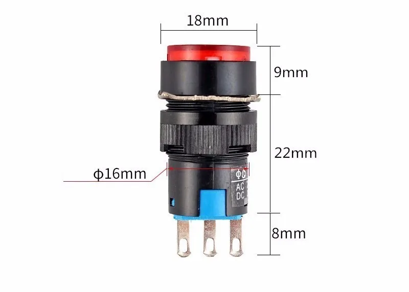 botao de pressao led interruptor momentaneo interruptor botao pressao 05