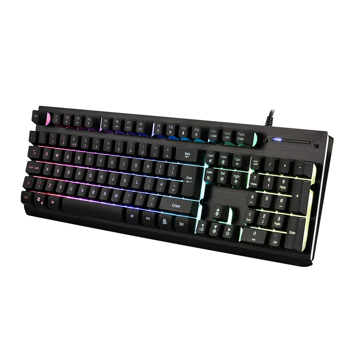 

G081 Wired USA English Language Gaming Keyboard Colorful Backlit Glowing Game Keyboard Similar Mechanical Keyboard For PC Gamer