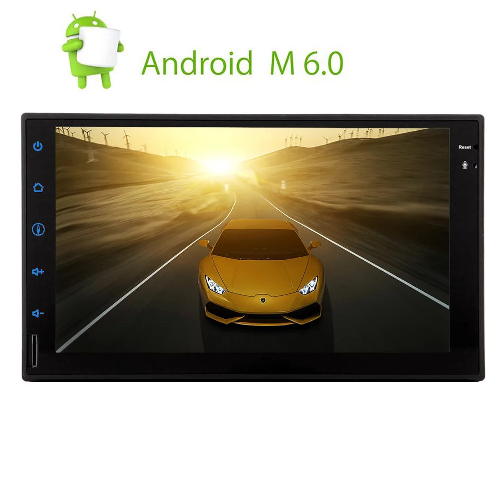 Eincar Android 6 0 автомобильный стерео двойной din 7 ''емкостный сенсорный экран InDash gps