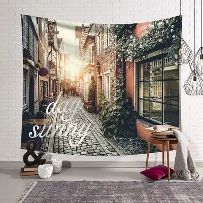 

Tapestry Wall Hanging Scenic Wall Cloth Carpet Blanket Tapestries Dorm Home Decor Tapiz Pared 1pc Customize Your Own Picture