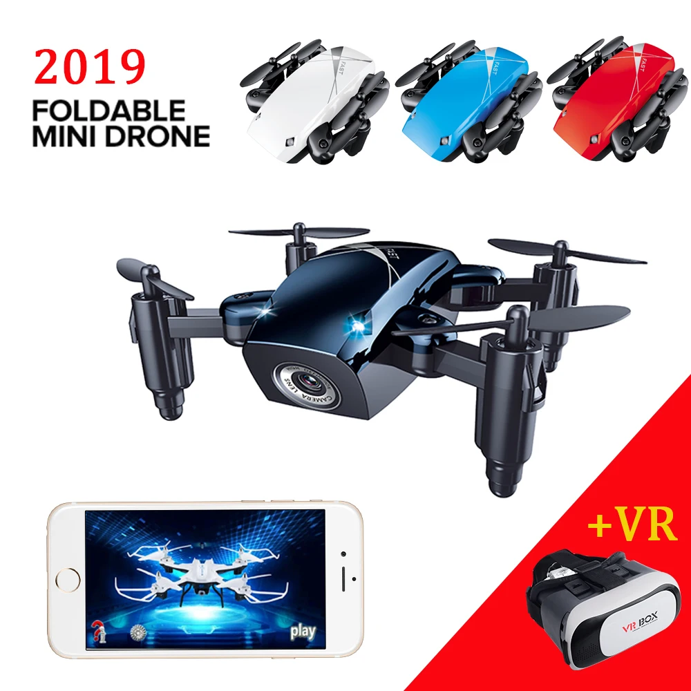 

S9M HD CAMERA Speed Adjustable 4CH 6-Axis Gyro 720P Drone Altitude Hold 4CH 6-Axis Gyro HD 720P Drone Foldable Hover S9HW S9